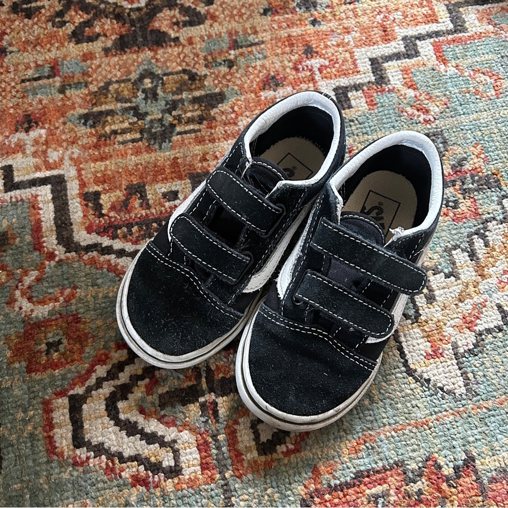 Toddler Black Vans